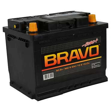 Аккумулятор BRAVO 6CT-60 (60 Ah) купить в Минске, цена